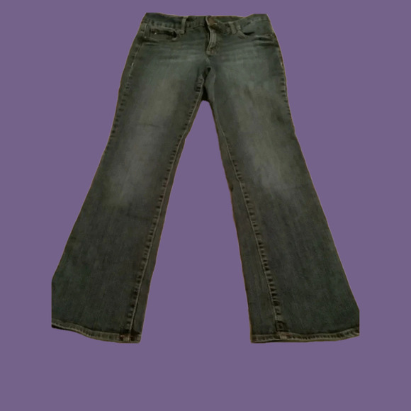 TOMMY HILFIGER~ BOOT CUT JEANS~NICE WEIGHT~SIZE 8 - Picture 1 of 3